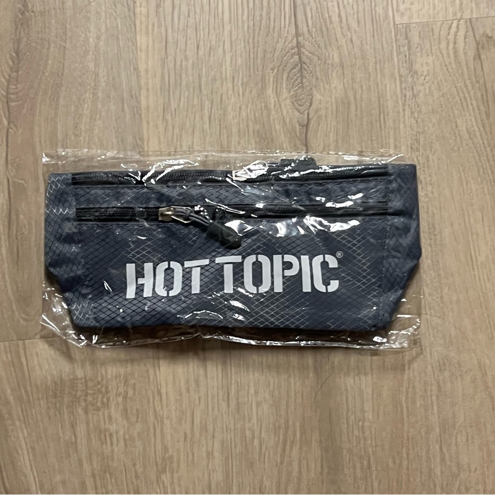 Hot Topic Charcoal Fanny Pack Belt Bag